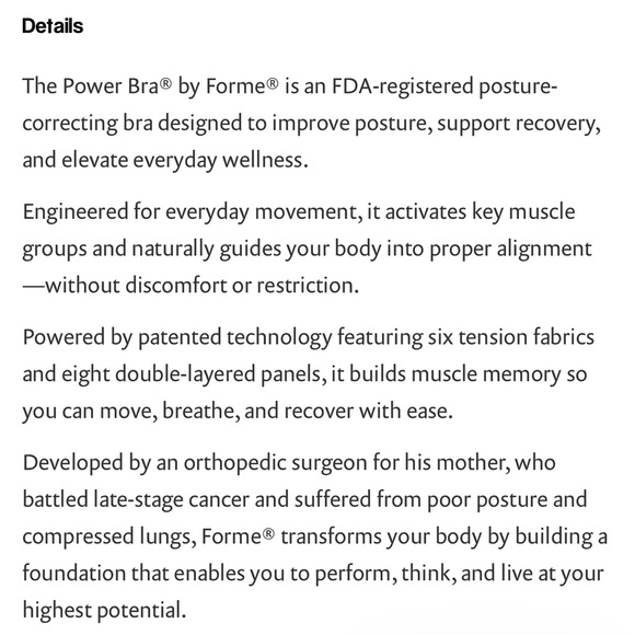 Forme Power Bra - Picture 4 of 8